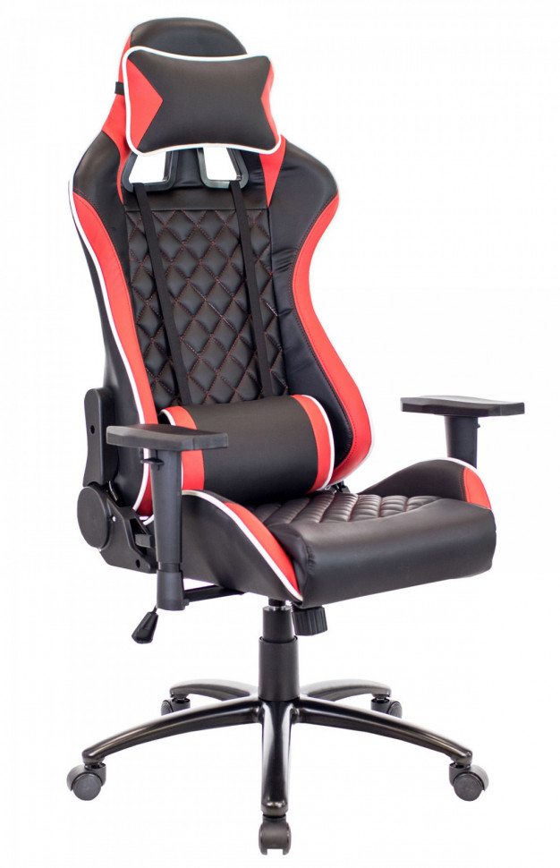 Кресло Everprof Lotus S11 Экокожа Черный/Красный Кресло Everprof Lotus S11 Экокожа Черный/Красный